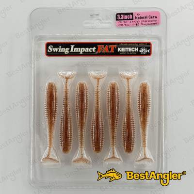 Keitech FAT Swing Impact 3.3" Natural Craw - CT#04