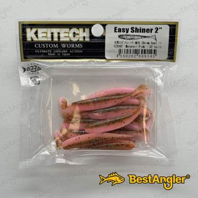 Keitech Easy Shiner 2" Motoroil / Pink - CT#16