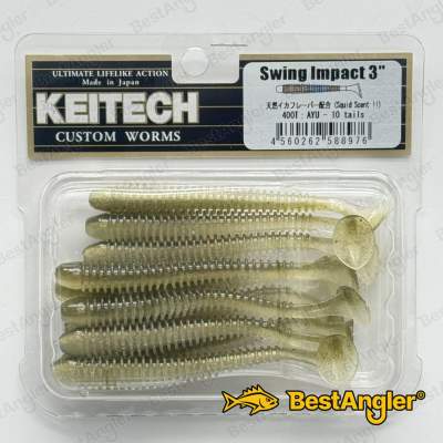 Keitech Swing Impact 3" AYU - #400