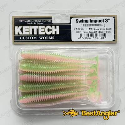 Keitech Swing Impact 3" Electric Chicken - BA#01