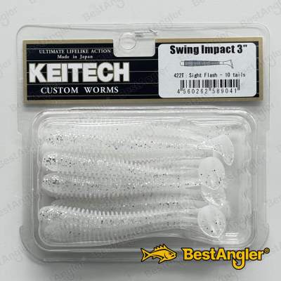 Keitech Swing Impact 3" Sight Flash - #422