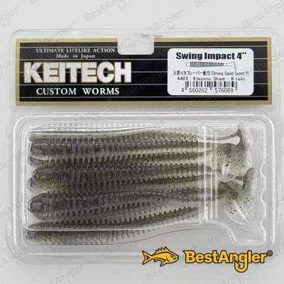 Keitech Swing Impact 4" Electric Shad - #440