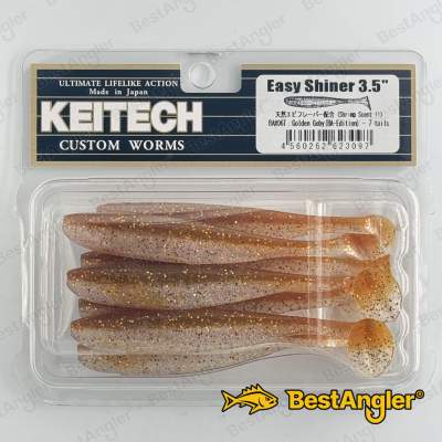 Keitech Easy Shiner 3.5" Golden Goby - BA#06