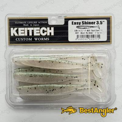 Keitech Easy Shiner 3.5" Ghost Rainbow - #482