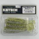 Keitech Easy Shiner 3.5" Chartreuse Ice Shad - CT#28