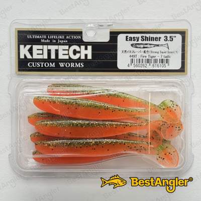 Keitech Easy Shiner 3.5" Fire Tiger - #449