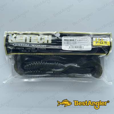 Keitech Mad Wag 7" Watermelon PP. - #102