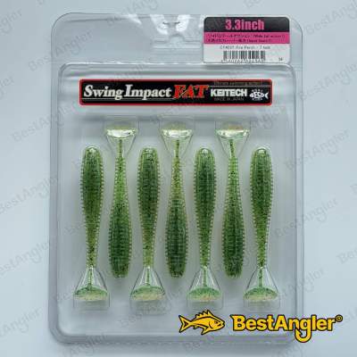 Keitech FAT Swing Impact 3.3" Fire Perch - CT#23