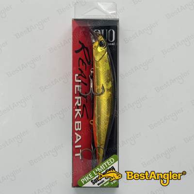 DUO Realis Jerkbait 120SP PIKE LIMITED Black Gold OB ADA4054