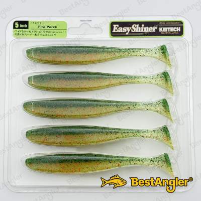 Keitech Easy Shiner 5" Fire Perch - CT#23
