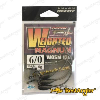 DECOY Worm 126 Weighted Magnum #6/0 - 401729