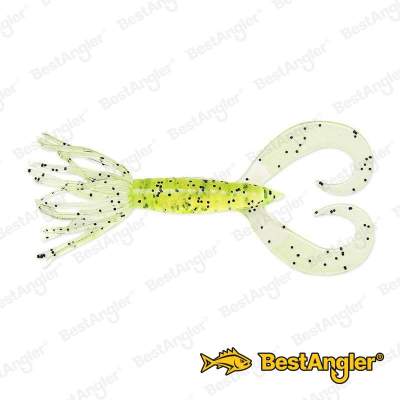 Keitech Little Spider 3.5" Chartreuse PP. - #106