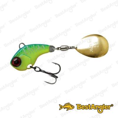 Jackall Deracoup 28 mm 1/2 oz 14 g Blue Back Chartreuse