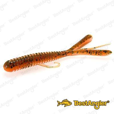 Keitech Hog Impact 3" Motoroil / Arancione - CT#15