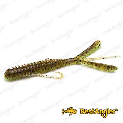 Keitech Hog Impact 4" Green Pumpkin Chartreuse