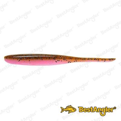 Keitech Shad Impact 4" Motoroil / Pink - CT#16