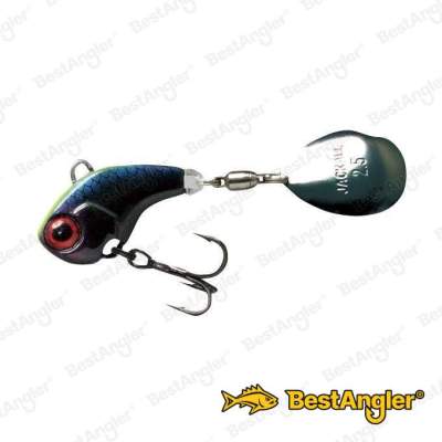 Jackall Deracoup 24 mm 1/4 oz 7 g Chartreuse Back Black