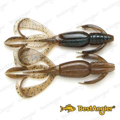 Keitech Crazy Flapper 3.6" Blue Back Cinnamon - #434