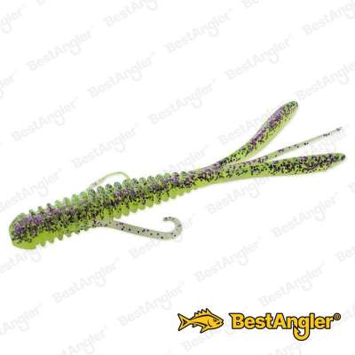 Keitech Hog Impact 4" Purple Chartreuse