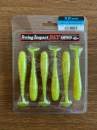 Keitech FAT Swing Impact 3.8" Chartreuse Red Flake - PAL#01