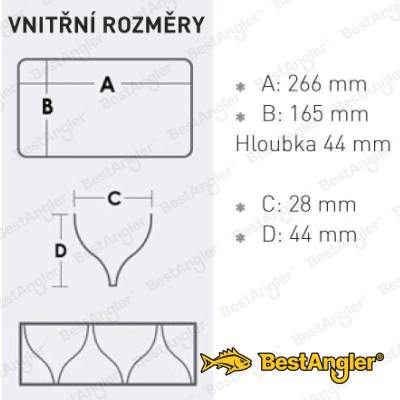 Box Meiho REVERSIBLE 165 - VSM143790