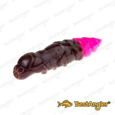 FishUp Pupa 1.2" #139 Earthworm / Hot Pink