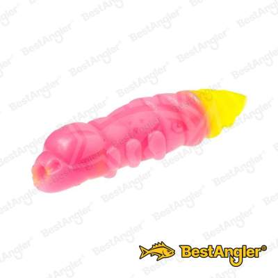 FishUp Pupa 1.5" #133 Bubble Gum / Hot Chartreuse