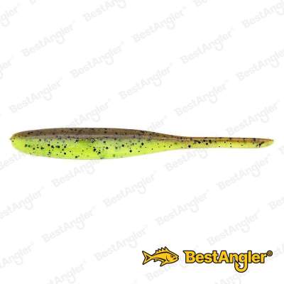 Keitech Shad Impact 5" Green Pumpkin Chartreuse