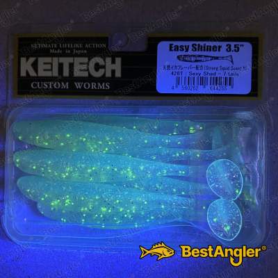 Keitech Easy Shiner 3.5" Sexy Shad - #426 - UV