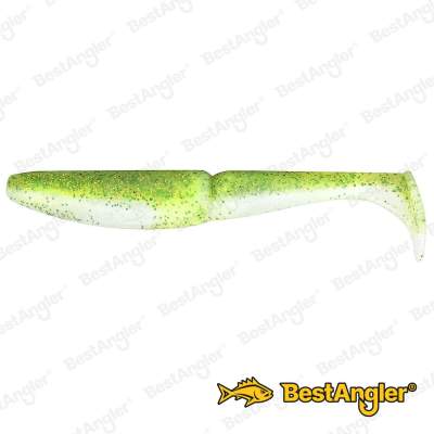 Sawamura One Up Shad 10" PIKE LTD #071 Yellow Chart