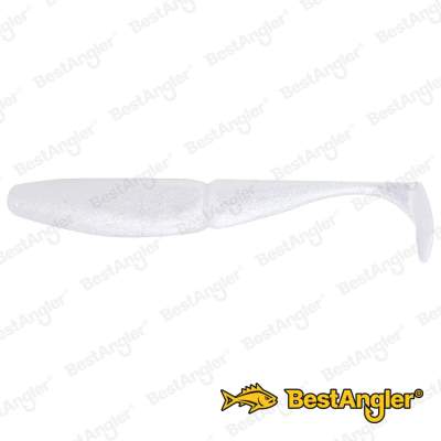 Sawamura One Up Shad Slim 4" #027 Silky White