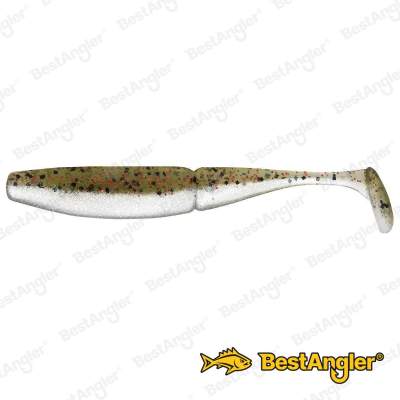 Sawamura One Up Shad Slim 4" #070 Chart Shad/R