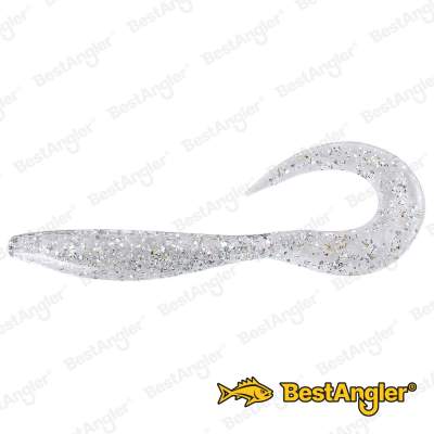 Sawamura One Up Curly 3.5" #044 Clear Rain