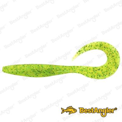 Sawamura One Up Curly 5" #020 Chartreuse