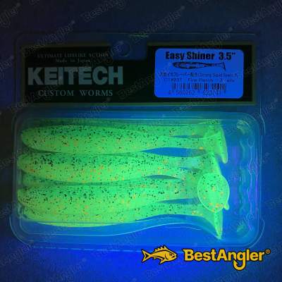 Keitech Easy Shiner 3.5" Fire Perch - CT#23 - UV