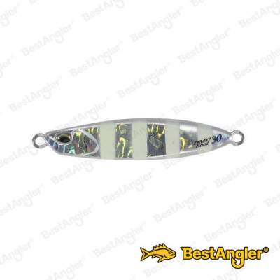 DUO Drag Metal Cast Shot 30g Zebra Glow PJA0101