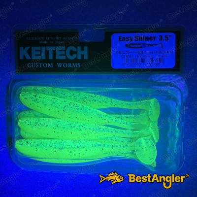Keitech Easy Shiner 3.5" UV Perch - CT#31 - UV