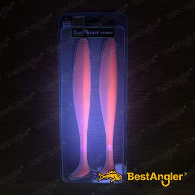 Keitech Easy Shiner 8" Bubblegum Shad - #442 - UV