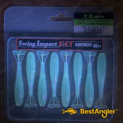 Keitech FAT Swing Impact 2.8" Sexy Shad - #426 - UV