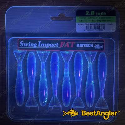 Keitech FAT Swing Impact 2.8" Sexy Hering - BA#04 - UV1