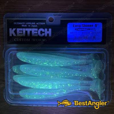 Keitech Easy Shiner 4" Sexy Shad - #426 - UV