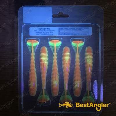 Keitech FAT Swing Impact 3.8" Fire Tiger - #449 - UV2