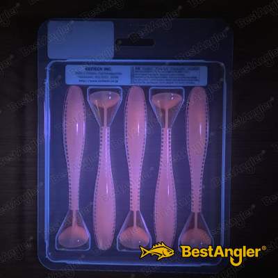 Keitech FAT Swing Impact 4.8" Bubblegum Shad - #442 - UV2
