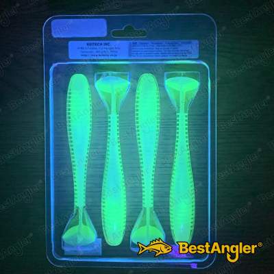 Keitech FAT Swing Impact 5.8" Chartreuse Shad - CT#13 - UV2