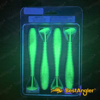 Keitech FAT Swing Impact 5.8" Chartreuse Thunder - CT#12 - UV2