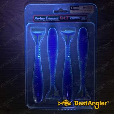 Keitech FAT Swing Impact 5.8" Sexy Hering - BA#04 - UV1