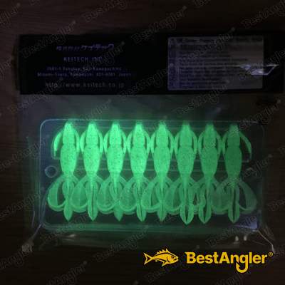 Keitech Crazy Flapper 2.8" Lime / Chartreuse - #424 - UV2