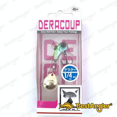 Jackall Deracoup 24 mm 1/4 oz 7 g HL Chart Back Tiger