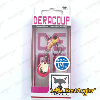 Jackall Deracoup 24 mm 1/4 oz 7 g HL Pink Gold