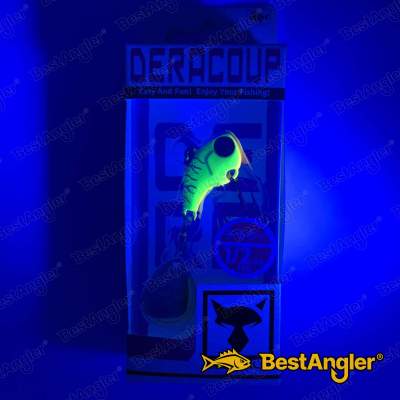 Jackall Deracoup 28 mm 1/2 oz 14 g Blue Back Chartreuse - UV